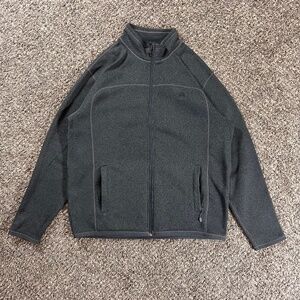 2000’s Vintage ACG Charcoal Blank Zip Up Fleece